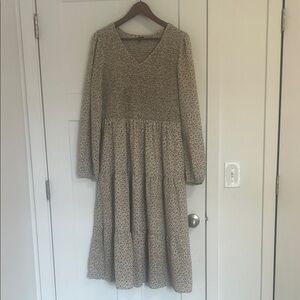 Floral Long Sleeve Dress